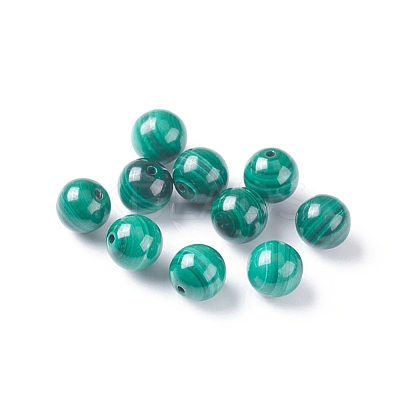 Natural Malachite Beads G-E557-13A-1