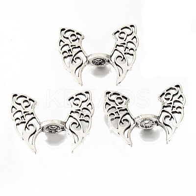 Tibetan Style Alloy Beads X-PALLOY-R134-10-RS-1