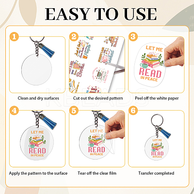 DIY Keychain Making Kits DIY-GO0002-53D-1