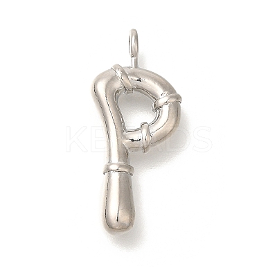 Rack Plating Brass Pendants KK-I722-08P-P-1