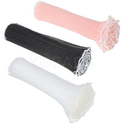 3 Bags 3 Colors Organza Flower Wrapping Bouquet Paper DIY-CY0001-79-1
