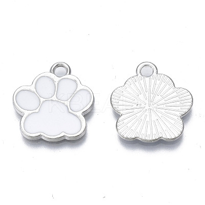 Alloy Enamel Pendants ENAM-T016-22P-B-RS-1