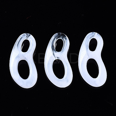 Transparent Acrylic Links Connectors OACR-N008-50-1