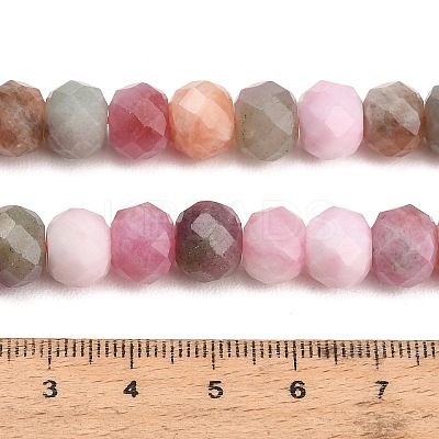 Faceted Dyed Natural White Jade Beads Strands GG-CBAE966-01B-J-1