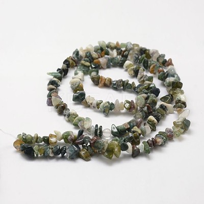 Natural Indian Agate Beads Strands G-F328-12-1