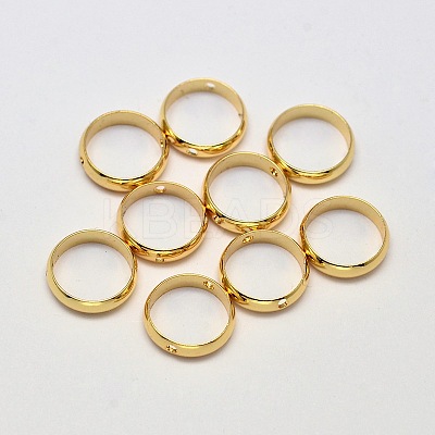 Ring Brass Bead Frames X-KK-L137-09G-NR-10mm-1