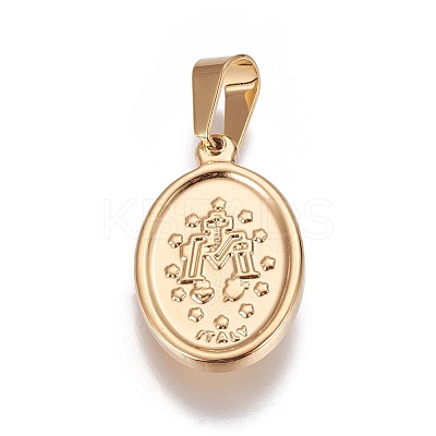304 Stainless Steel Pendants STAS-L222-11G-1