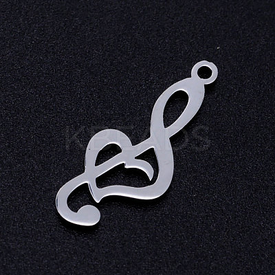 Tarnish Resistant 201 Stainless Steel Pendants STAS-Q201-JN330-1-1