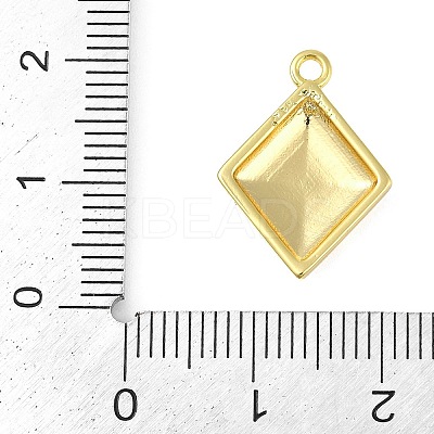 Cross Theme Real 18K Gold Plated Brass Micro Pave Clear Cubic Zirconia Pendants LS-KK-L219-06G-03-1