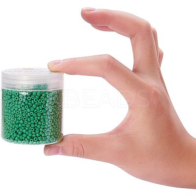 8/0 Round Glass Seed Beads SEED-PH0005-07-1