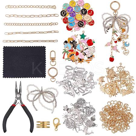 DIY Keychain Kit DIY-WH0349-587B-1
