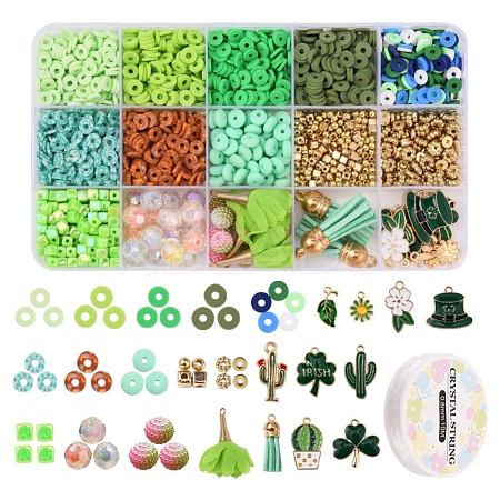 DIY Spring Theme Bracelet Making Kit DIY-YW0005-38-1