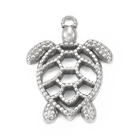 Non-Tarnish 304 Stainless Steel Pendant STAS-F287-45P-1