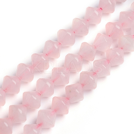 Natural Rose Quartz Beads Strands G-E560-E07-6mm-1