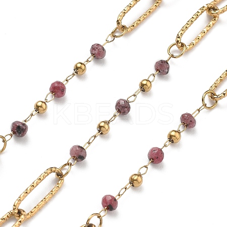304 Stainless Steel Paperclip Chains CHS-P021-02G-07-1