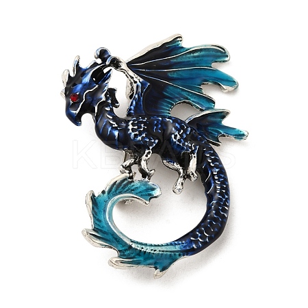 Dragon Enamel Pin Brooches LS-JEWB-F027-04-1