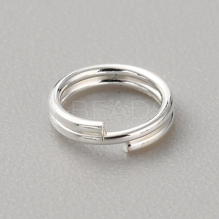 925 Sterling Silver Split Rings STER-WH0011-28S-01-1