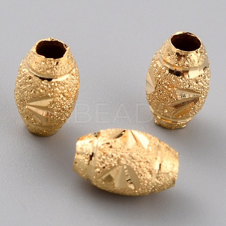 Brass Beads KK-O133-308A-G-1