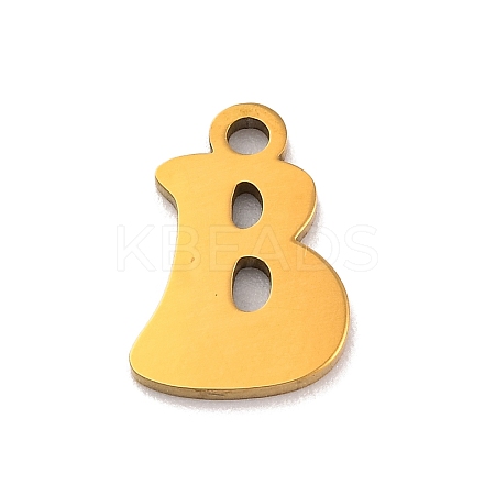 201 Stainless Steel Charms STAS-U016-01G-B-1