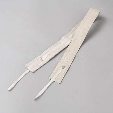 Adjustable Polyester Sweat Band for Hat Accessories LS-FIND-WH0152-721A-1