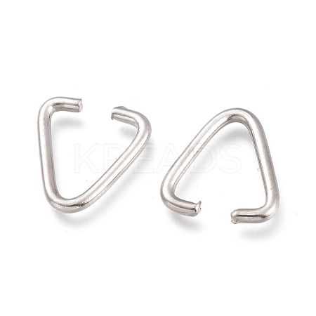 Brass Triangle Rings KK-M129-P-1