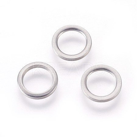 Tarnish Resistant 304 Stainless Steel Linking Rings X-STAS-F187-51P-8mm-1