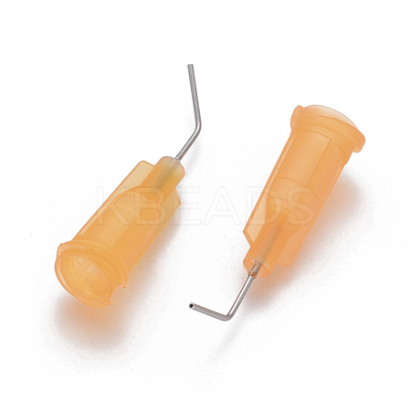 Plastic Fluid Precision Blunt Needle Dispense Tips TOOL-WH0080-04G-1
