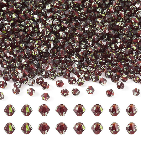 Picasso Baking Paint Glass Seed Beads SEED-TA0001-62K-1