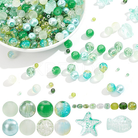 DIY Beads Jewelry Making Finding Kit DIY-AR0003-44A-1