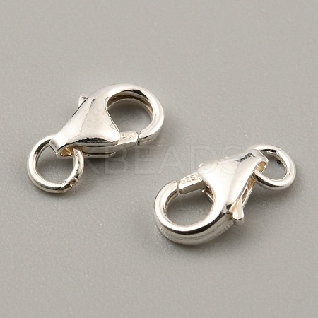 Sterling Silver Lobster Claw Clasp LS-STER-WH0008-12A-S-1