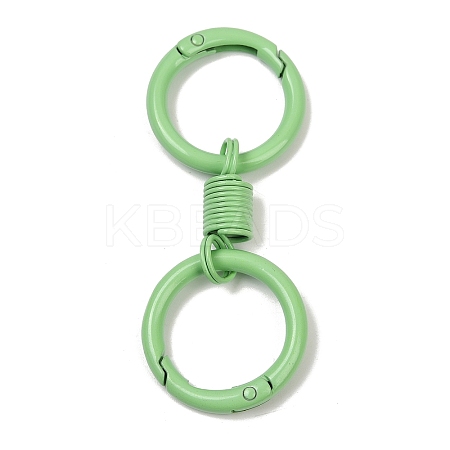 Alloy Spring Gate Clasps LS-PALLOY-Q009-01G-1