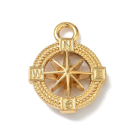 304 Stainless Steel Pendants STAS-I367-13G-1