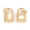 Brass Charms LS-KK-Q765-02G-1
