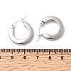 201 Stainless Steel Hoop Earrings EJEW-Z151-10P-02-5