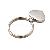 304 Stainless Steel Keychains KEYC-JKC01289-02-5
