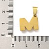 Ion Plating(IP) 304 Stainless Steel Pendants STAS-U024-01M-3
