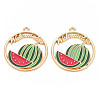 Alloy Enamel Pendants LS-ENAM-S126-104-NR-2