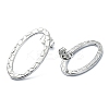 Tarnish Resistant 201 Stainless Steel Stud Earrings EJEW-K270-02P-2