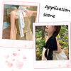 2Pcs 2 Colors Polyester Lace Long Silk Scarf for Women Girls AJEW-GF0011-28D-4
