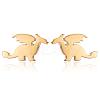 Cute Mini Flying Dragon Animal Earrings for Girls - Stainless Steel. ST7731318-1