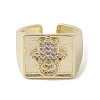 Brass Adjustable Rings RJEW-K257-85A-G-2