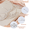 12Pcs 12 Styles Alloy Rhinestone Hair Bands OHAR-HS0001-05-4