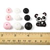 40Pcs 10 Styles Silicone Beads SIL-FS0001-27C-5