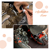 4 Pairs 4 Colors Polyester Leopard Print Pattern Lace Shoelaces DIY-FH0009-68-6