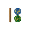 Wax Seal Stamp AJEW-WH0104-88-107-8