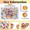 300Pcs Transparent Baking Paint Glass Beads GLAA-CJ0002-46-2