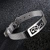 Star/Musical Note Stainless Steel Bracelets for Women Men PW-WG7B597-01-2