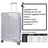 Transparent PVC Luggage Cover AJEW-WH20080-52H-4