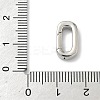 Brass Spring Gate Rings KK-G548-07A-P-3