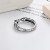 Dragon 925 Sterling Silver Adjustable Cuff Rings FS-WGB89B1-01-3